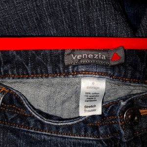 Venezia women stretch wide leg jeans